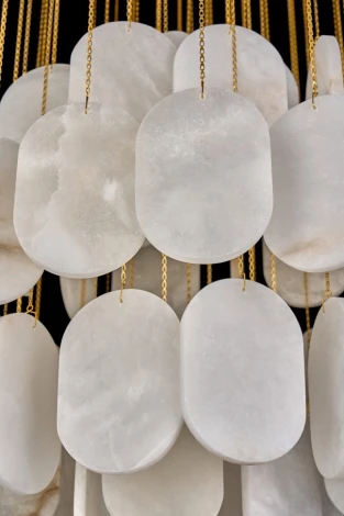 Потолочная люстра каскадная Fluorite Etereo FL1114-9N