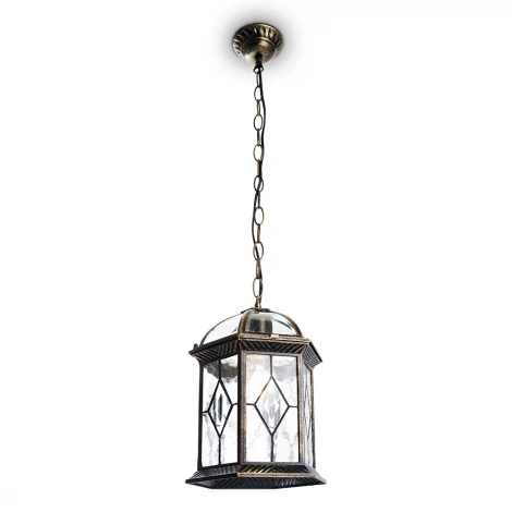 Уличный светильник подвесной Feron Витраж 11337 (220V, на цепи, IP44)