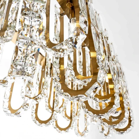 Подвесная люстра хрустальная Modelux MODELUX ML.6621.12 BS