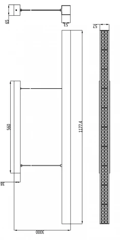 Подвесной светильник Deko-Light Profession Down 620057 (LED, на тросе)