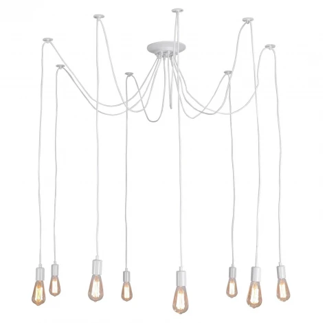 Подвесная люстра Lussole Lgo Shirley LSP-8173 (220V, на проводе, паук, IP21)