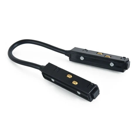 Коннектор питающий гибкий для магнитного шинопровода Wolta WML-FC/01B