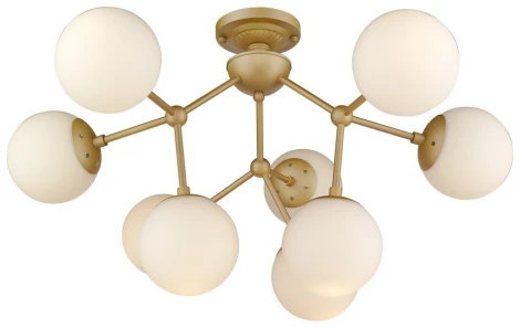 Потолочная люстра Wertmark Bolita WE236.09.407 (220V, шарики, молекулы)