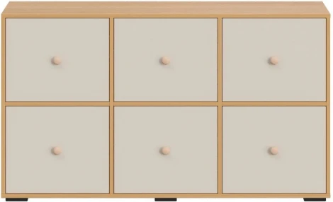 Тумба Play ОГОГО (арт.851794), (ЛДСП/Бежевый,Дуб Корбридж)