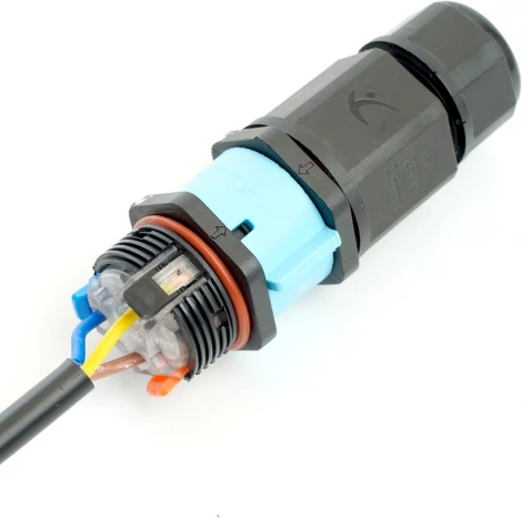 Коннектор 3-х контактный Stekker 49193