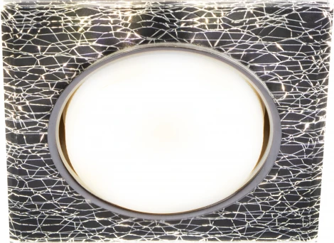 Встраиваемый точечный светильник ЭРА DK LD50 WH/BK (220V)