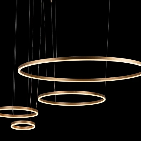 Подвесной светильник Loft IT Ring 10017/4L (LED, 220V, на тросе, кольцо)