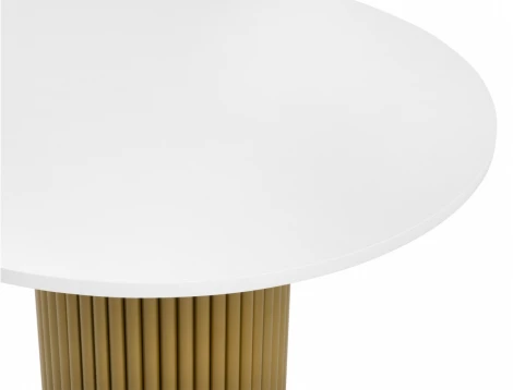 Кухонный стол Notta Барел (Металл,МДФ/Белый) арт.615164