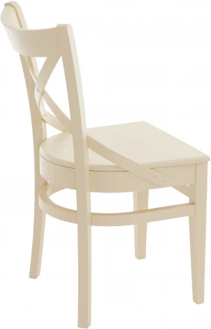 Стул Соло Венский, Жёсткий, Слоновая кость, Аврора