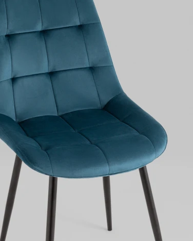 Стул Stool Group Флекс New велюр сине-зеленый 4 шт. арт.УТ000039332