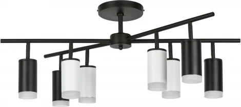 Люстра потолочная на штанге Rullo LR7283743640 (571728+214437-4+214436-4+202430-8) (220V, круглые)