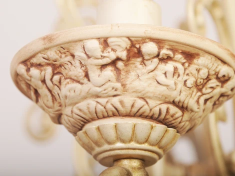 Подвесная люстра 50908 (220V, на цепи, подсвечник, свеча)