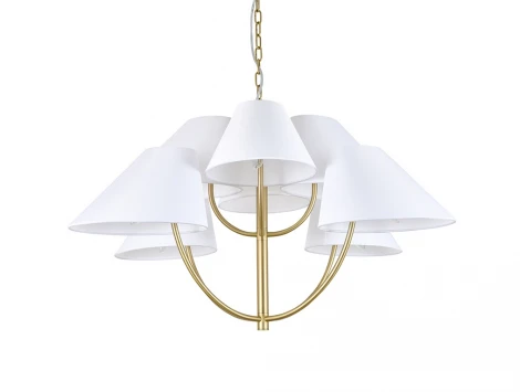 Подвесная люстра Newport 3920 3928/С brass (220V, на цепи)