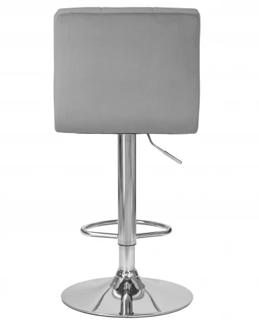 Набор 2 шт стул барный DOBRIN CANDY (серый велюр (MJ9-75))