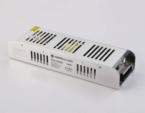 Блок питания с EMC для светодиодной ленты 24V Ambrella LED Driver 24V GS8684 200W 8,3A IP20 220V
