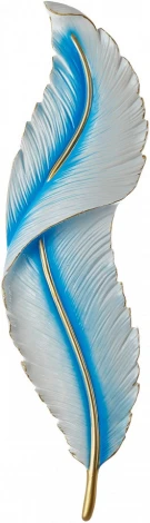 Бра светодиодное Arte Milano AM-268101 268101/D160/H630/19W/6K Bl (220V, перо)