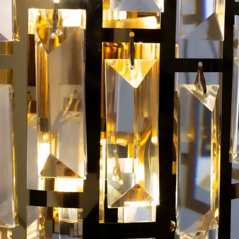 Бра Arte Lamp Mintaka A1005AP-2GO (220V, хрусталь)