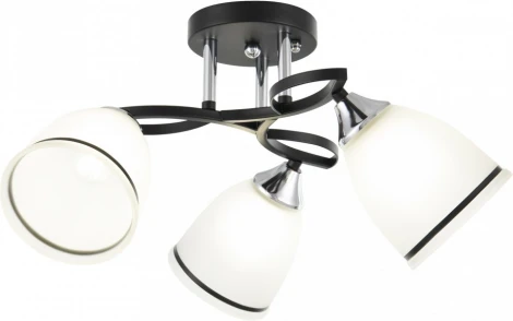 Потолочная люстра на штанге Arte Milano AMALFI-325885 325885/3A BK+CR (220V)