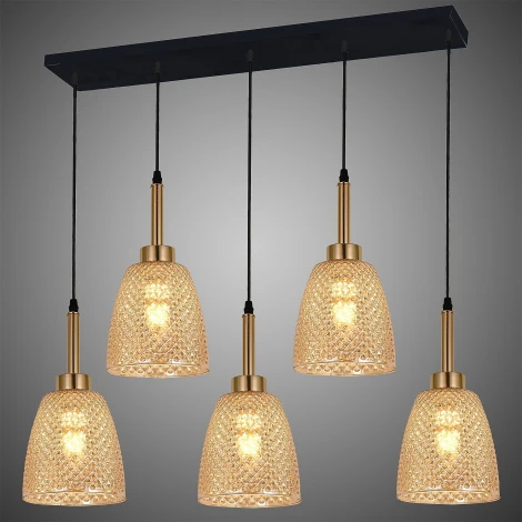 Подвесной светильник Reluce 09011-0.9-05L AMBER (220V, на проводе)