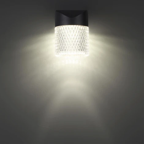 Настенный светильник уличный Novotech Estima 359293 STREET черный IP65 LED 7W 4000K 220V (круглые)