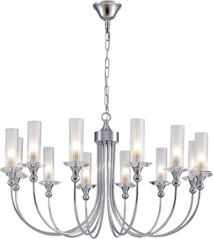 Подвесная люстра Newport 4580 4586+6/С chrome (220V, на цепи)