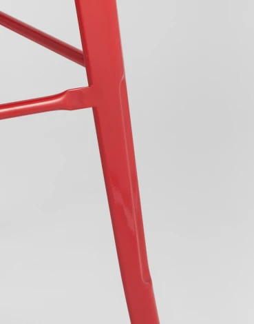 Стул барный Stool Group TOLIX красный глянцевый УТ000000944