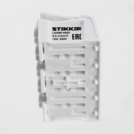 Клемма рычажковая Stekker 32956