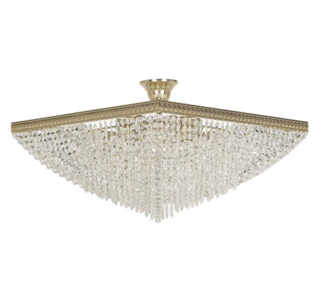 Потолочная люстра буше Dio D'Arte Cremono E 1.3.50x50.100 G (220V, хрусталь)