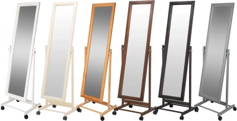Зеркало напольное BeautyStyle 27 светло-коричневый 135 см х 42,5 см от фабрики Mebelik