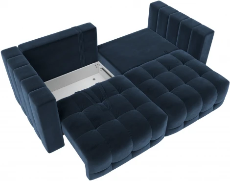 Диван прямой Лига-052 НПБ Лига Диванов (Велюр) арт.128754