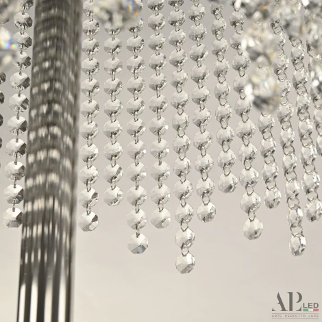 Торшер светодиодный APL LED Rimini S500.T3.30-150.B.Ni.4000