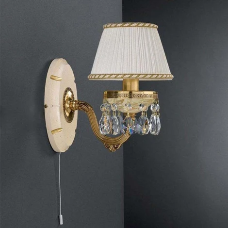 Бра Reccagni Angelo 6706 A 6706/1 (220V, подвески, выключатель)