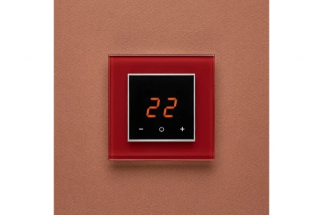 Терморегулятор AURA ORTO 3004 RED DARK (ТЕМНЫЙ КРАСНЫЙ)
