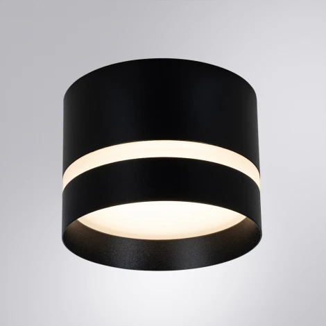 Точечные накладные светильники Arte Lamp Imai A2265PL-1BK (220V, круглые)