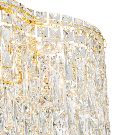 Подвесная люстра 12041/12P Gold Indigo Carletti V000444 (220V, на тросе)