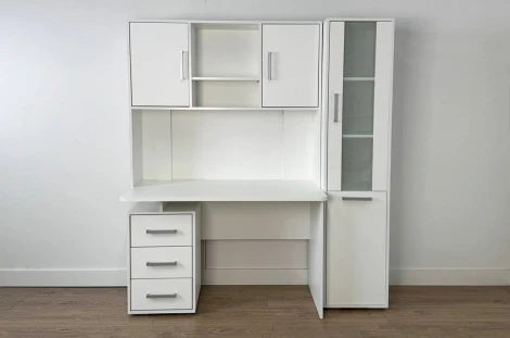 Лайт-2 Стол компьютерный 1200 Mebelson (ЛДСП/Белый) арт.SKL2.1N02.1477