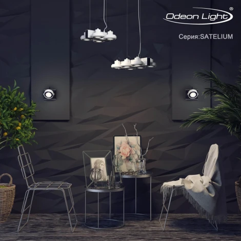 Подвесной светильник Odeon Light Satelium 3490/4
