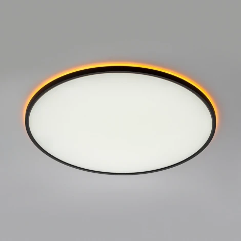 Потолочнвый светильник RGB круглый светодиодный Citilux Norma CL749601 (220V, пульт управления, круглые, IP40)