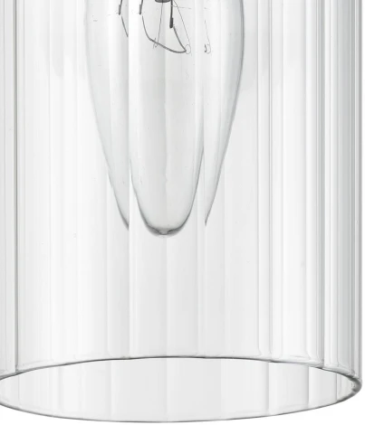 Подвесной светильник Lumion Isha 8102/1A хром/прозрачный металл/металл Е14 1*40W 220V (на проводе, круглые)