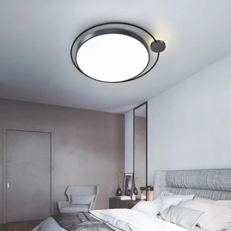 Потолочный светильник круглый Destin D50 Black ImperiumLoft Destin01 (193727-26) (LED, 220V, круглые)