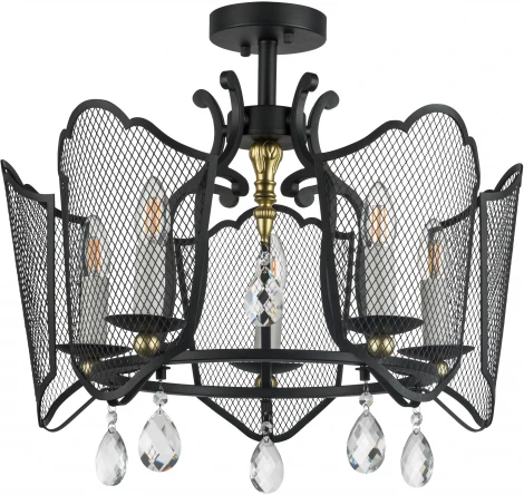 Потолочная люстра Castello 744057 (220V, хрусталь, ковка)