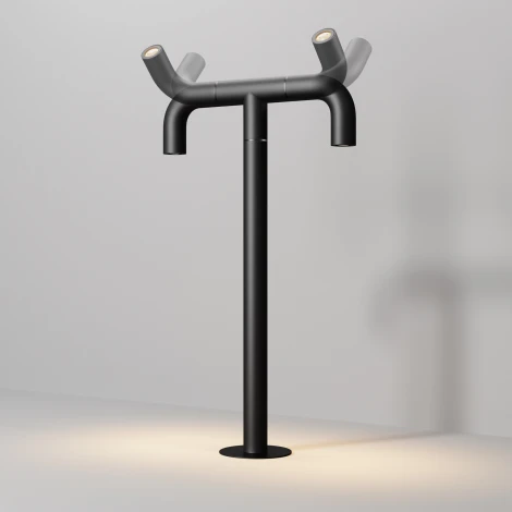 Наземный светильник уличный Maytoni Sleek O477FL-L4GF3K (LED, 220V, IP65)