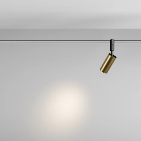 Трековый светильник 10Вт 48V Maytoni Focus Led TR201-1-10W3K-M-BBS (круглые)