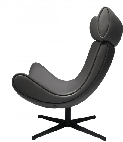 Кресло Bradex Home TORO серый, экокожа (RF 0557)