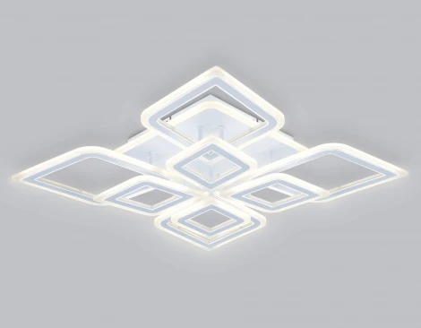 Потолочный светодиодный светильник с пультом Ambrella Acrylica Original FA8911 (регулировка яркости, 220V, умный дом - Smart Life)