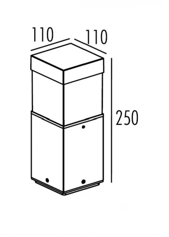Наземный светильник Oasis Light W61852-250