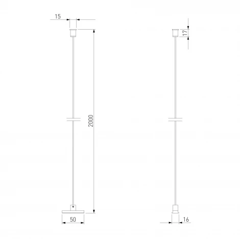 Набор для подвеса (никель) Elektrostandard Line Magnetic 85226/00