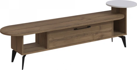 ТВ тумба ADA TV STAND (Дерево/Белый) LEVE