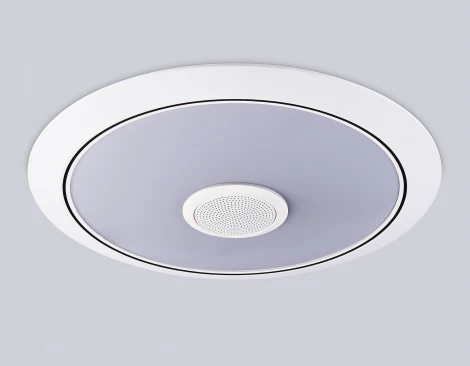 Потолочный светильник круглый светодиодный с пультом (Bluetooth-динамик, Ночной режим, С таймером) Ambrella Orbital FZ710