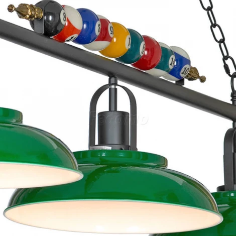 Подвесной светильник Lussole Loft Badger LSP-9542 (220V, на цепи, круглые, IP21)